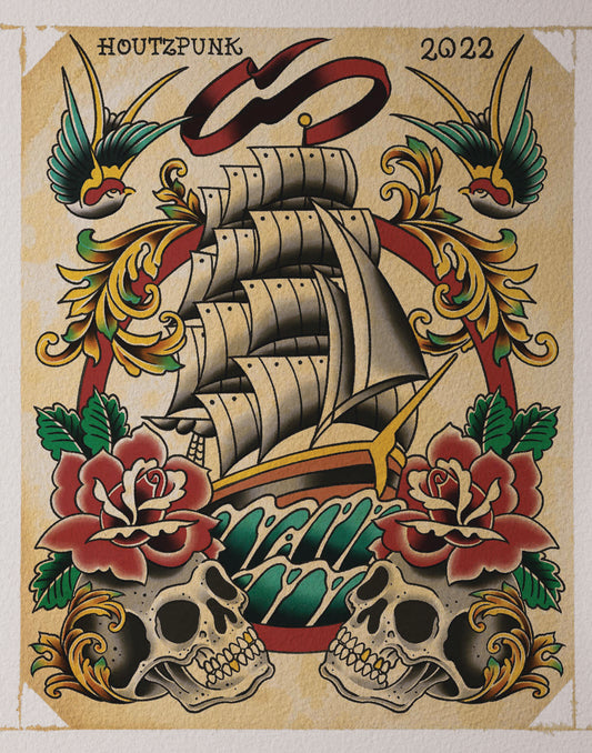 Nate Houtz "Traditional Ship"